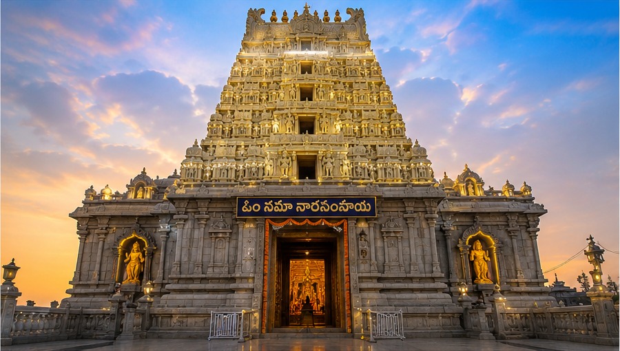 Yadadri Temple